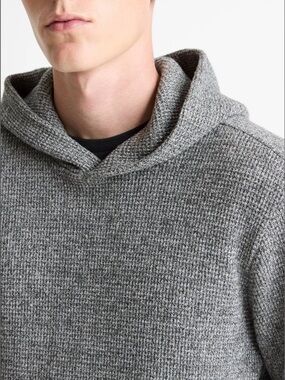 VINCE Knit Hooded Sweater